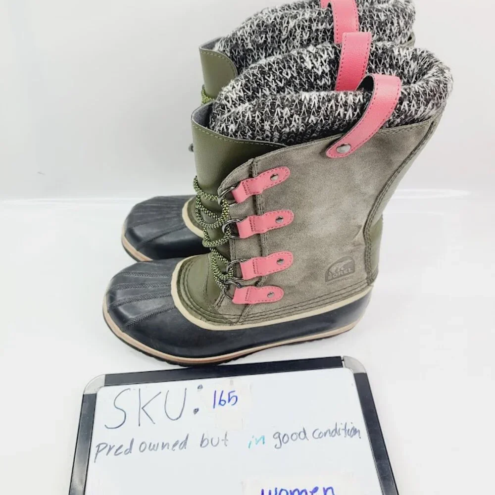 Sorel women green